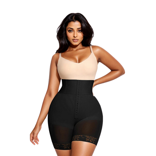 Boned Sculpt High Waist Shorts